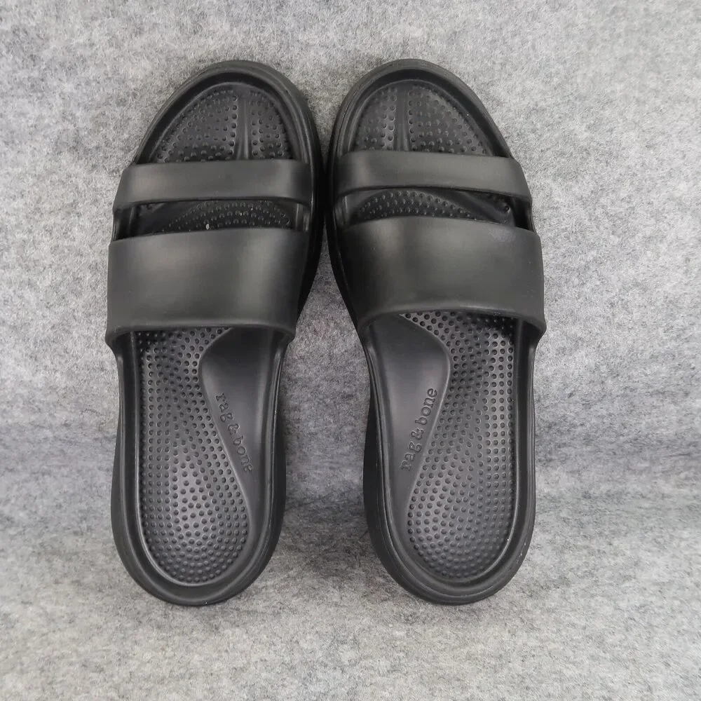 Rag & Bone Shoes Womens 39 Sandal Slide Chunky Platform Brixley Double Strap EVA